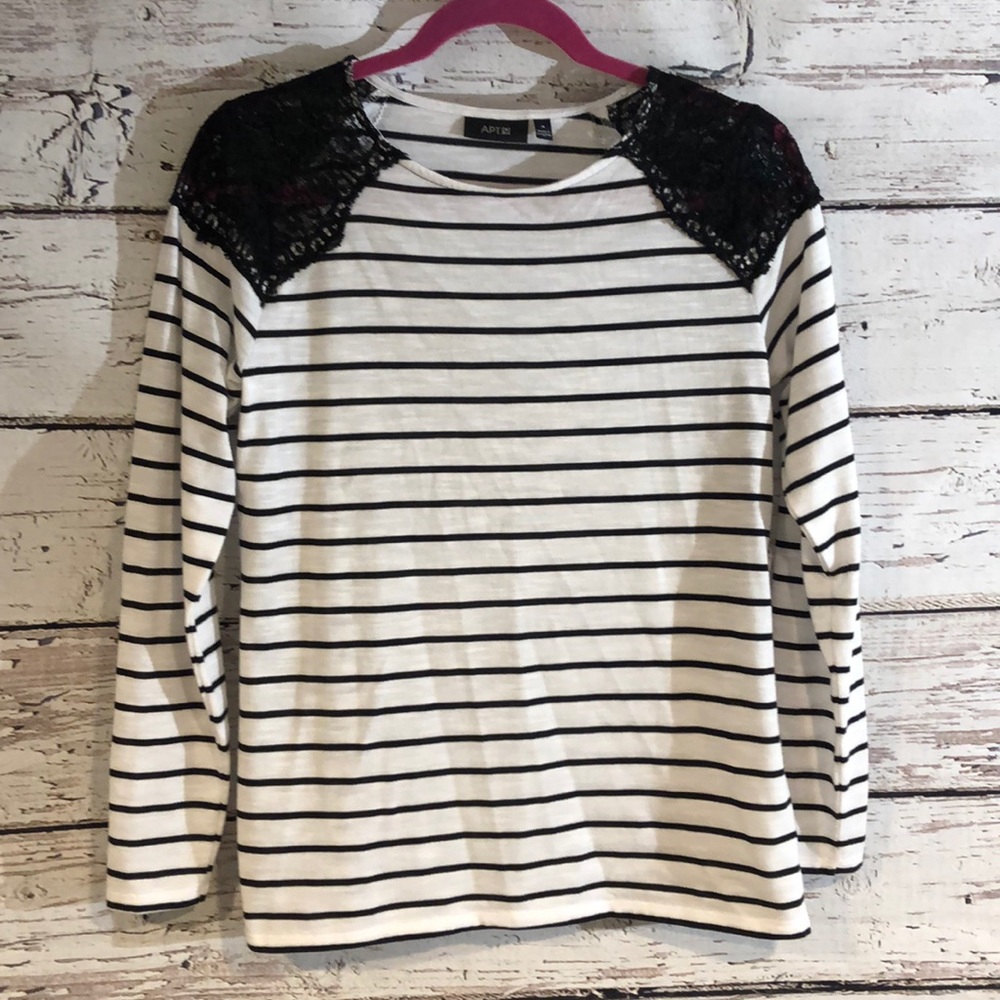 Apt 9 striped top
